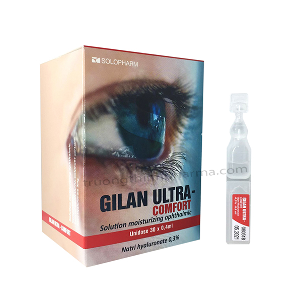 Nước mắt nhân tạo Gilan Ultra Comfort 0,3%